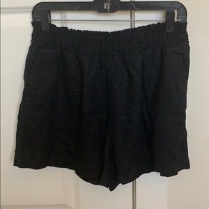 NWT Universal Thread black linen shorts sz M